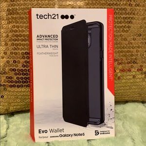 Galaxy Note 5 Evo wallet phone protection case